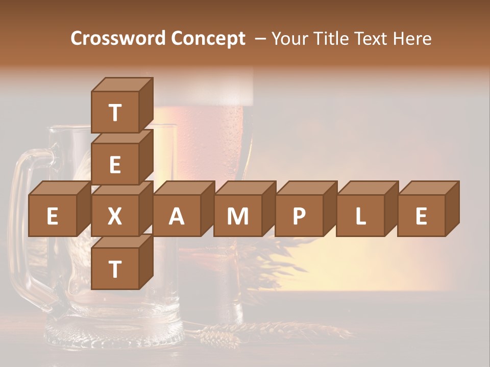 Ale Liquid Booze PowerPoint Template