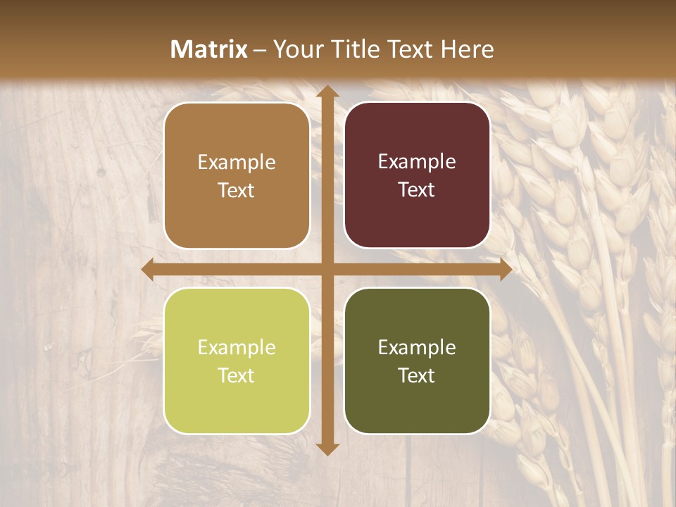 Plant Yellow Natural PowerPoint Template