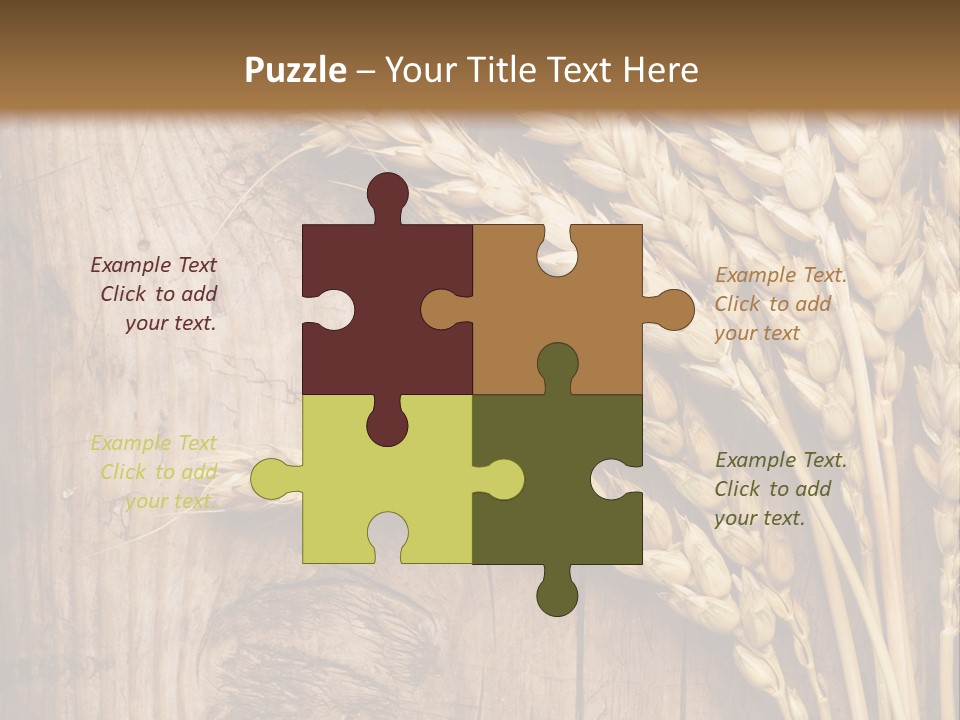 Plant Yellow Natural PowerPoint Template