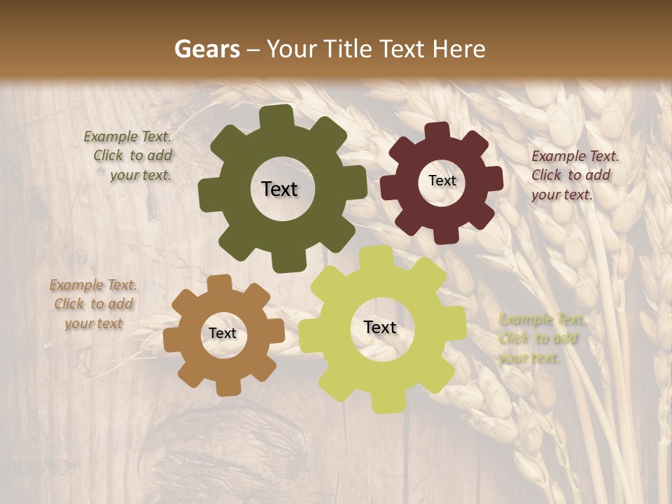 Plant Yellow Natural PowerPoint Template