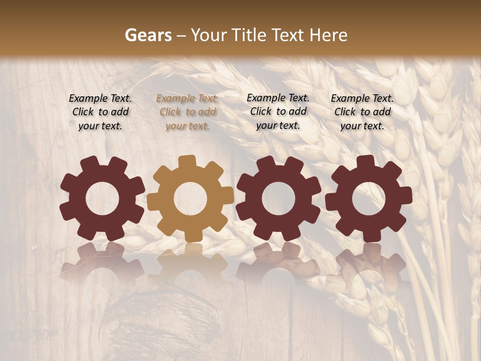 Plant Yellow Natural PowerPoint Template