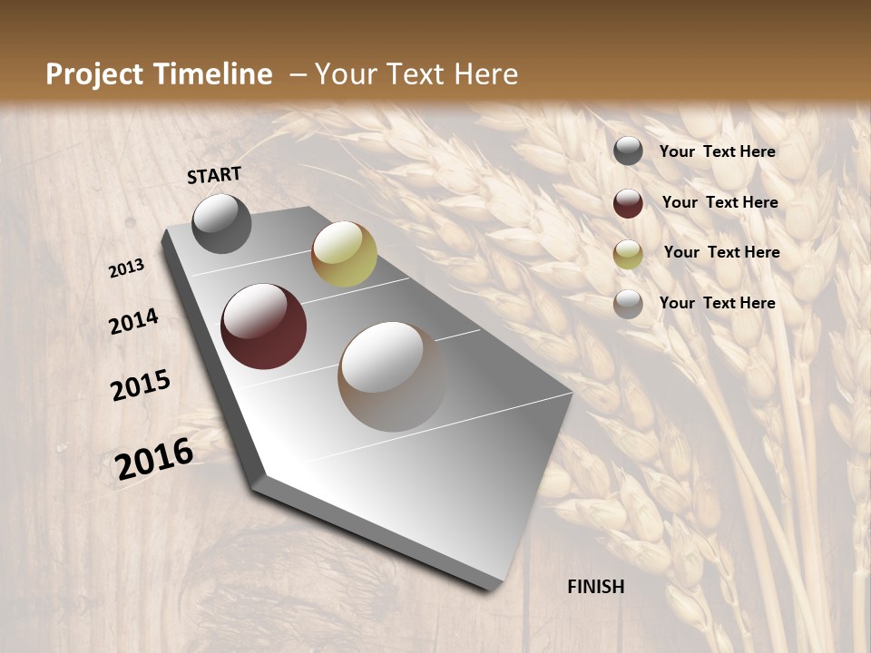 Plant Yellow Natural PowerPoint Template