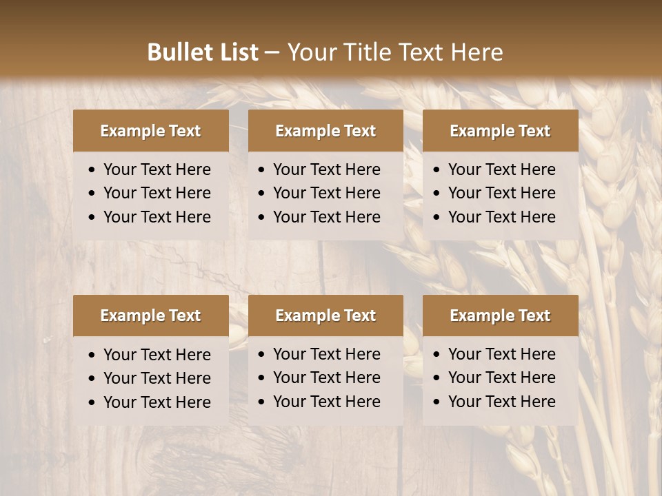 Plant Yellow Natural PowerPoint Template