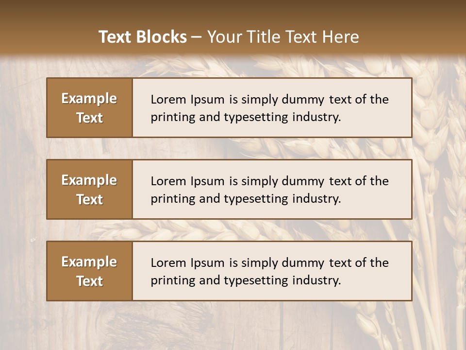 Plant Yellow Natural PowerPoint Template