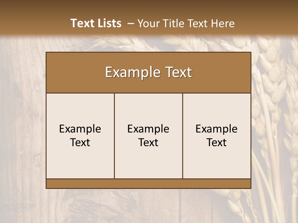 Plant Yellow Natural PowerPoint Template