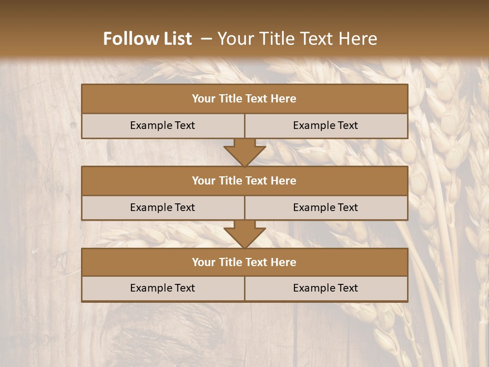 Plant Yellow Natural PowerPoint Template