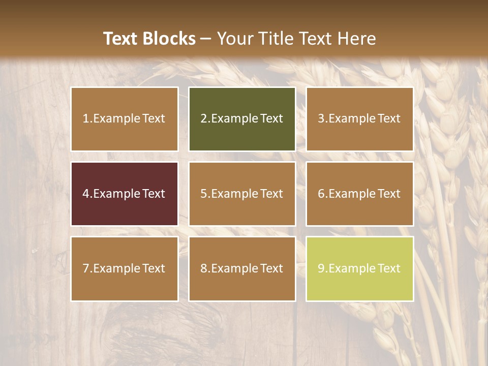 Plant Yellow Natural PowerPoint Template