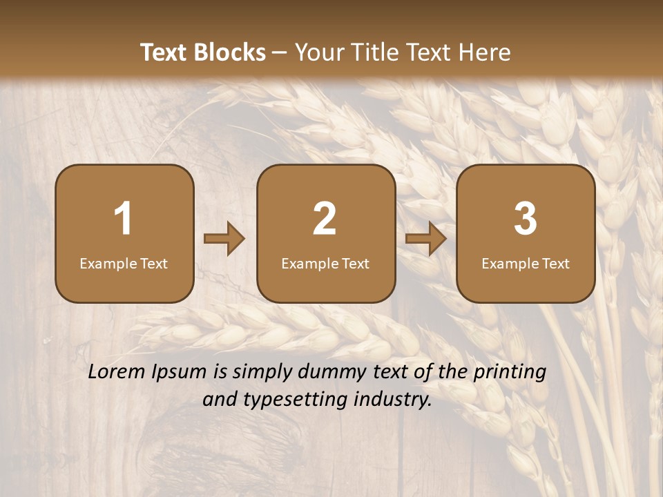 Plant Yellow Natural PowerPoint Template
