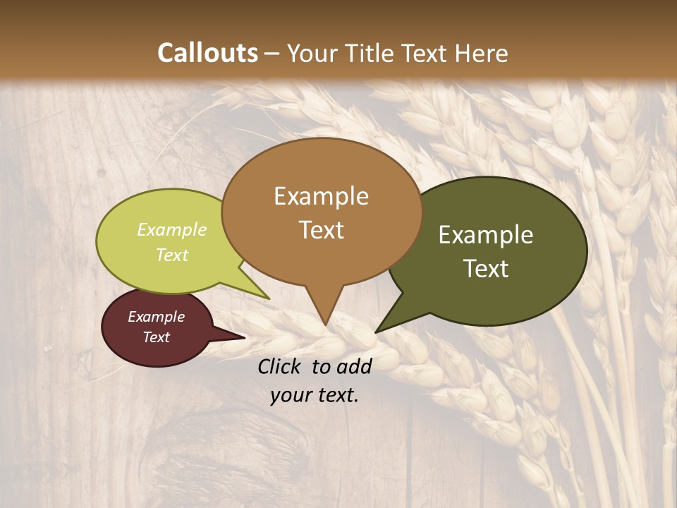Plant Yellow Natural PowerPoint Template