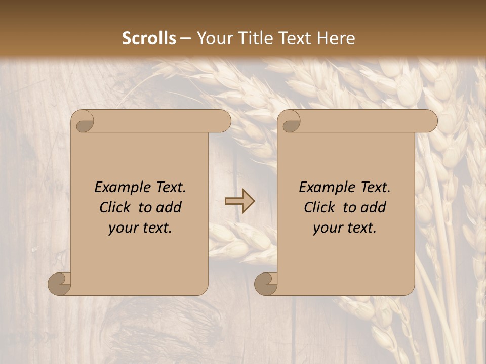Plant Yellow Natural PowerPoint Template