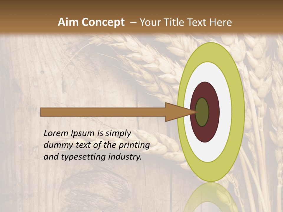 Plant Yellow Natural PowerPoint Template