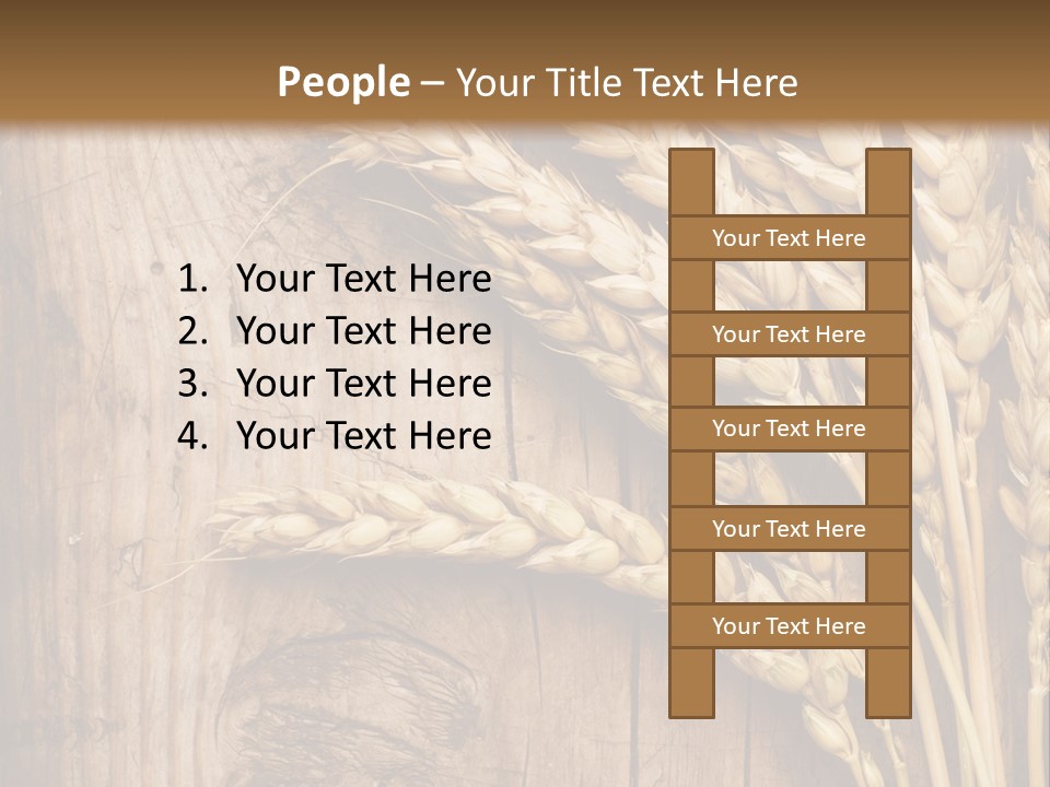 Plant Yellow Natural PowerPoint Template