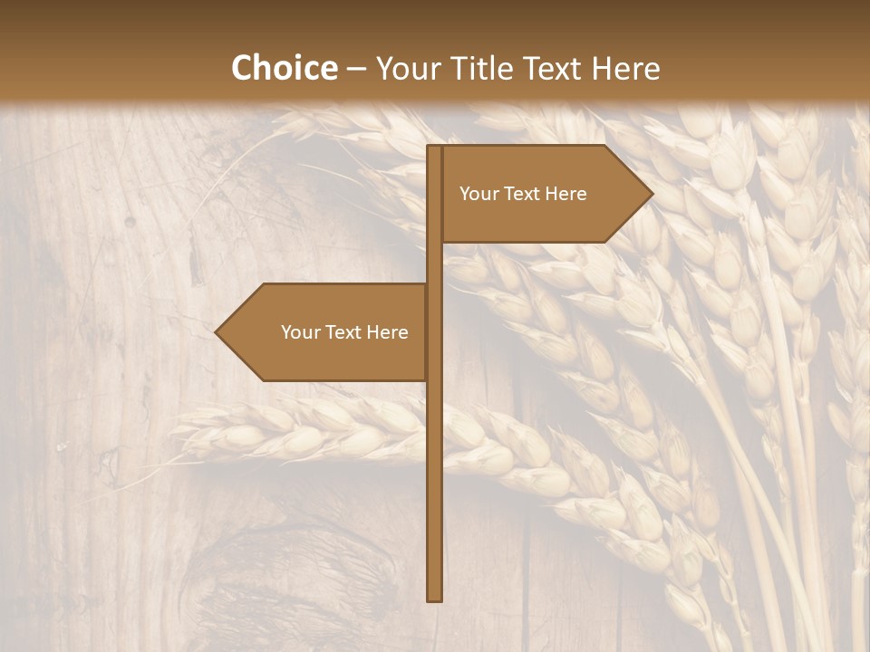 Plant Yellow Natural PowerPoint Template