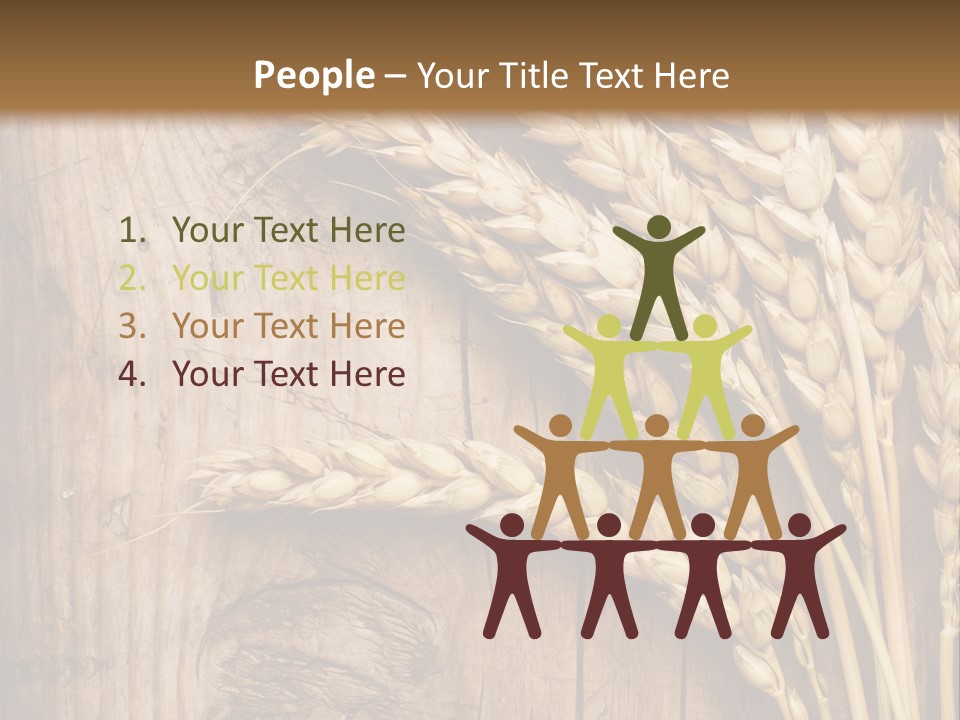 Plant Yellow Natural PowerPoint Template