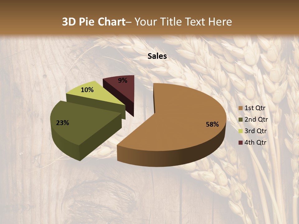 Plant Yellow Natural PowerPoint Template