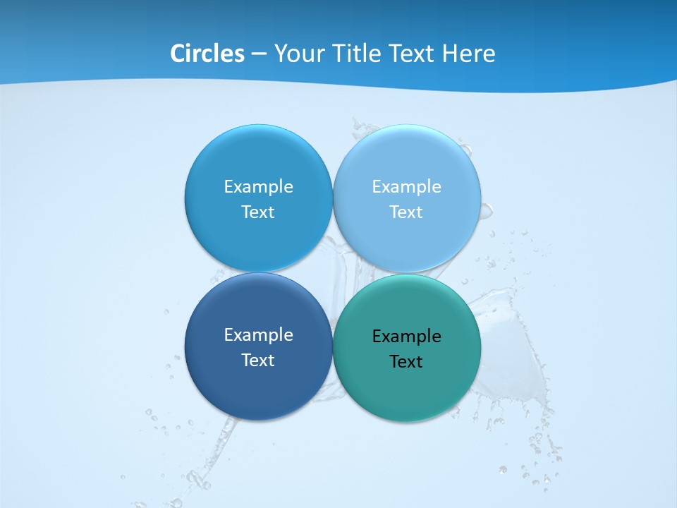Isolated Shot Pour PowerPoint Template