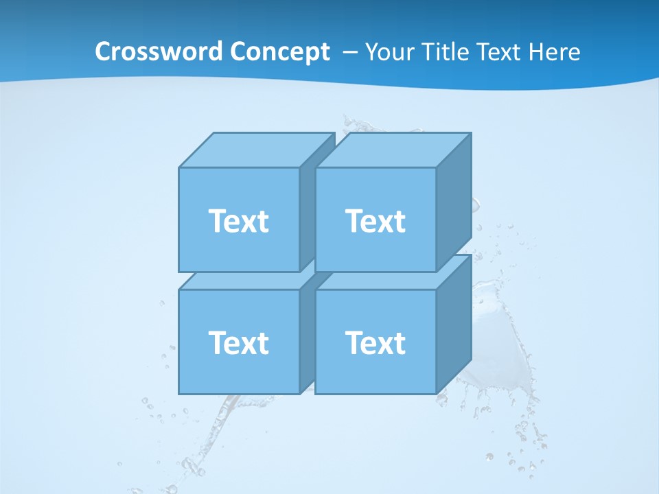 Isolated Shot Pour PowerPoint Template