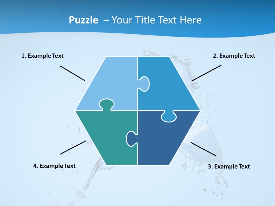 Isolated Shot Pour PowerPoint Template