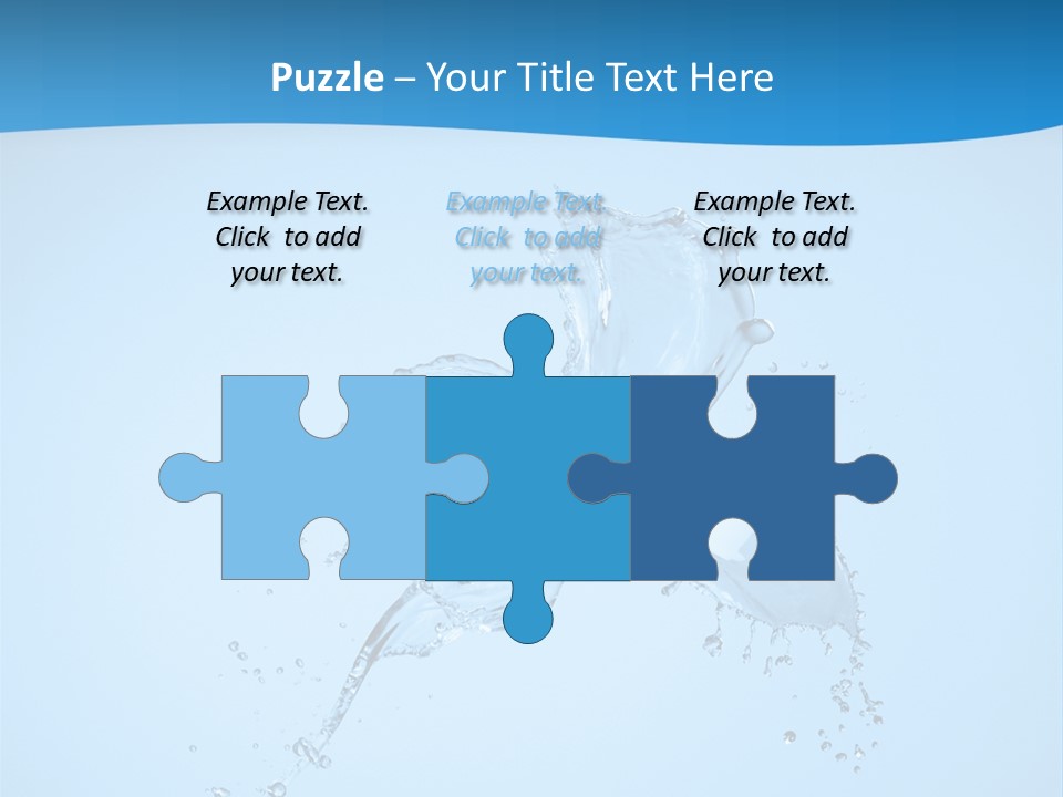 Isolated Shot Pour PowerPoint Template