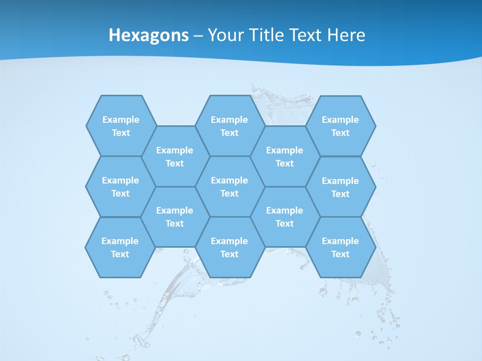 Isolated Shot Pour PowerPoint Template