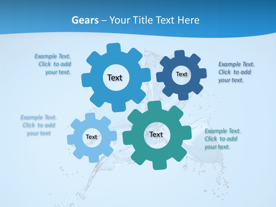 Isolated Shot Pour PowerPoint Template