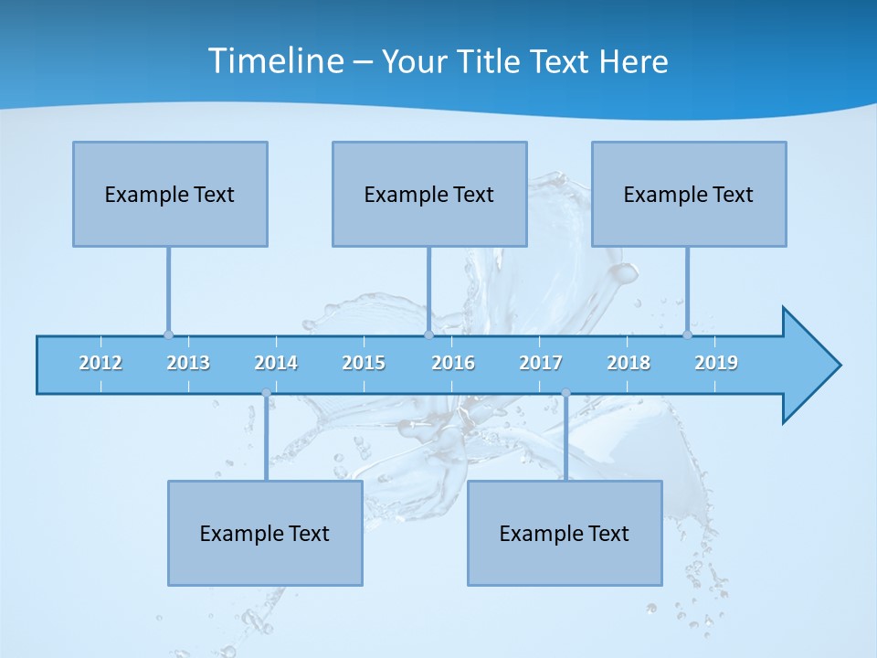 Isolated Shot Pour PowerPoint Template
