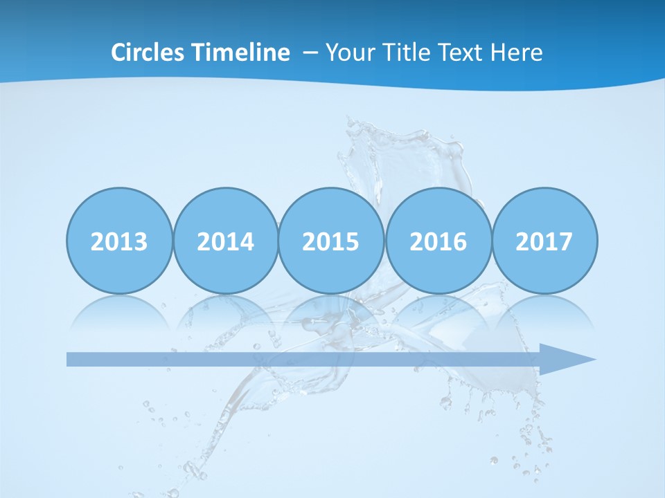 Isolated Shot Pour PowerPoint Template