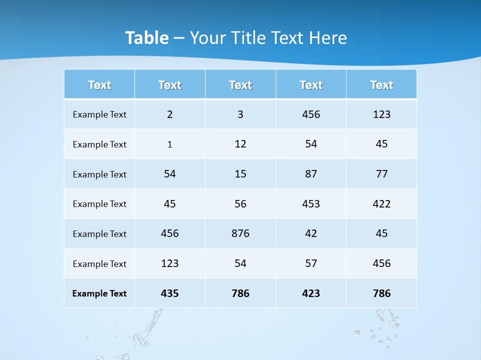 Isolated Shot Pour PowerPoint Template