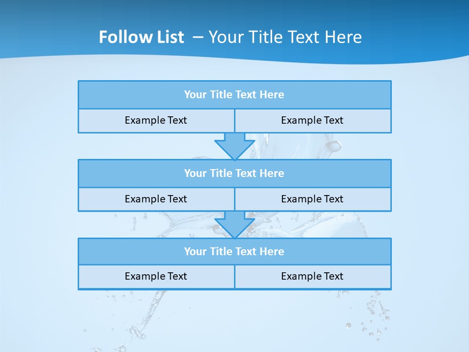 Isolated Shot Pour PowerPoint Template