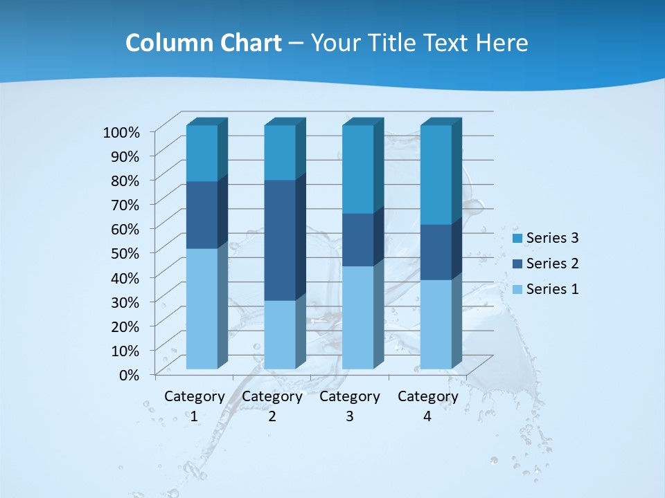 Isolated Shot Pour PowerPoint Template