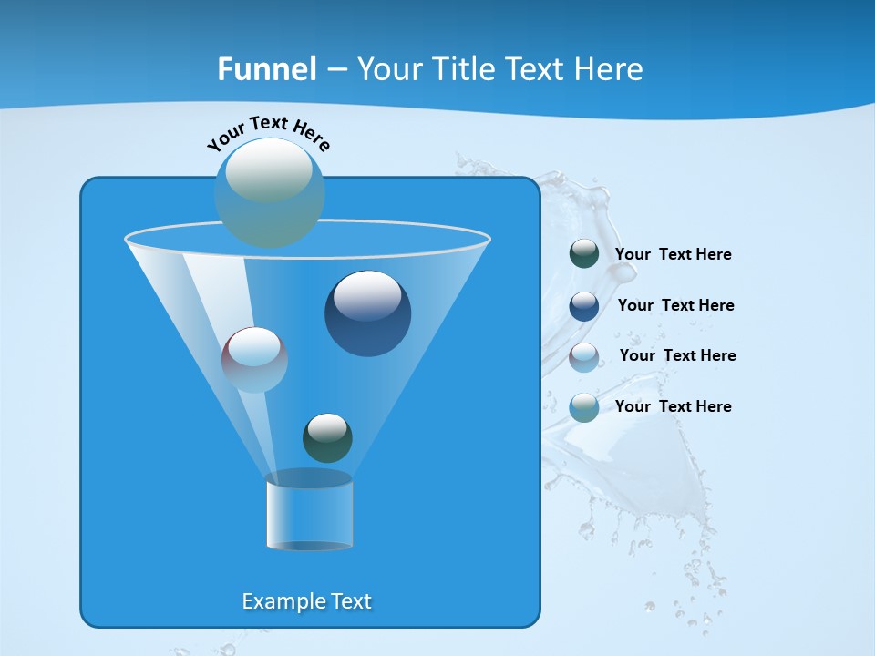 Isolated Shot Pour PowerPoint Template