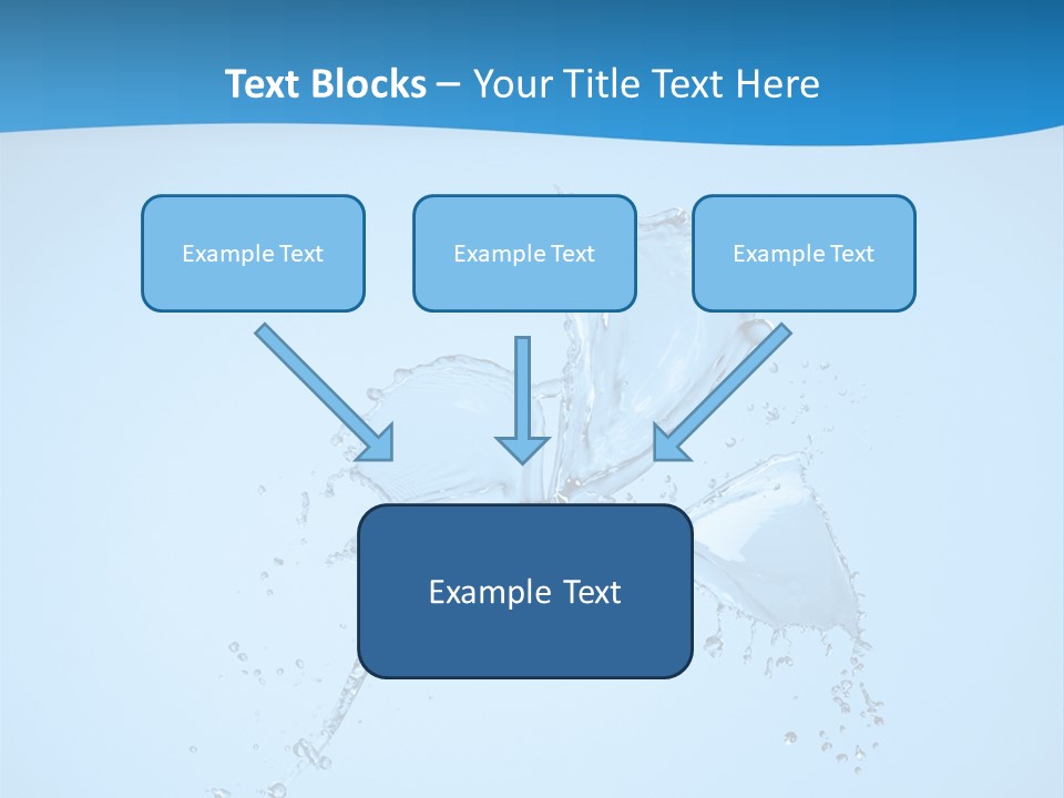 Isolated Shot Pour PowerPoint Template