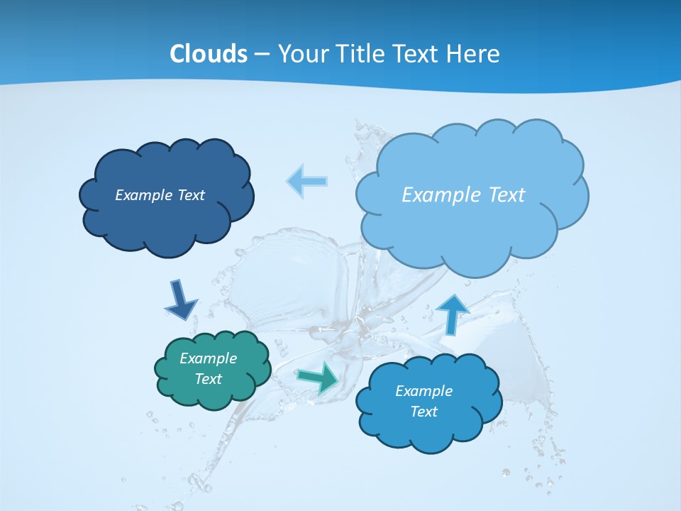 Isolated Shot Pour PowerPoint Template