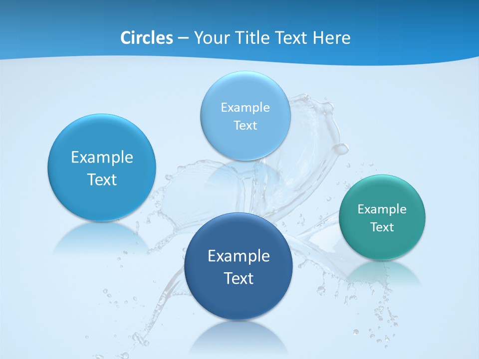 Isolated Shot Pour PowerPoint Template