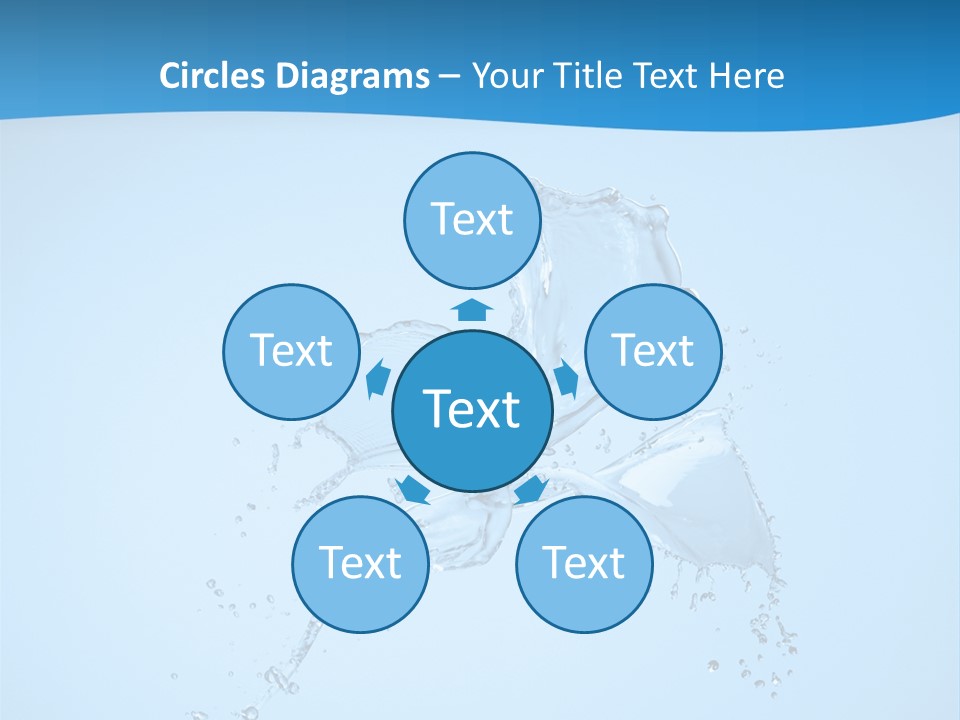 Isolated Shot Pour PowerPoint Template