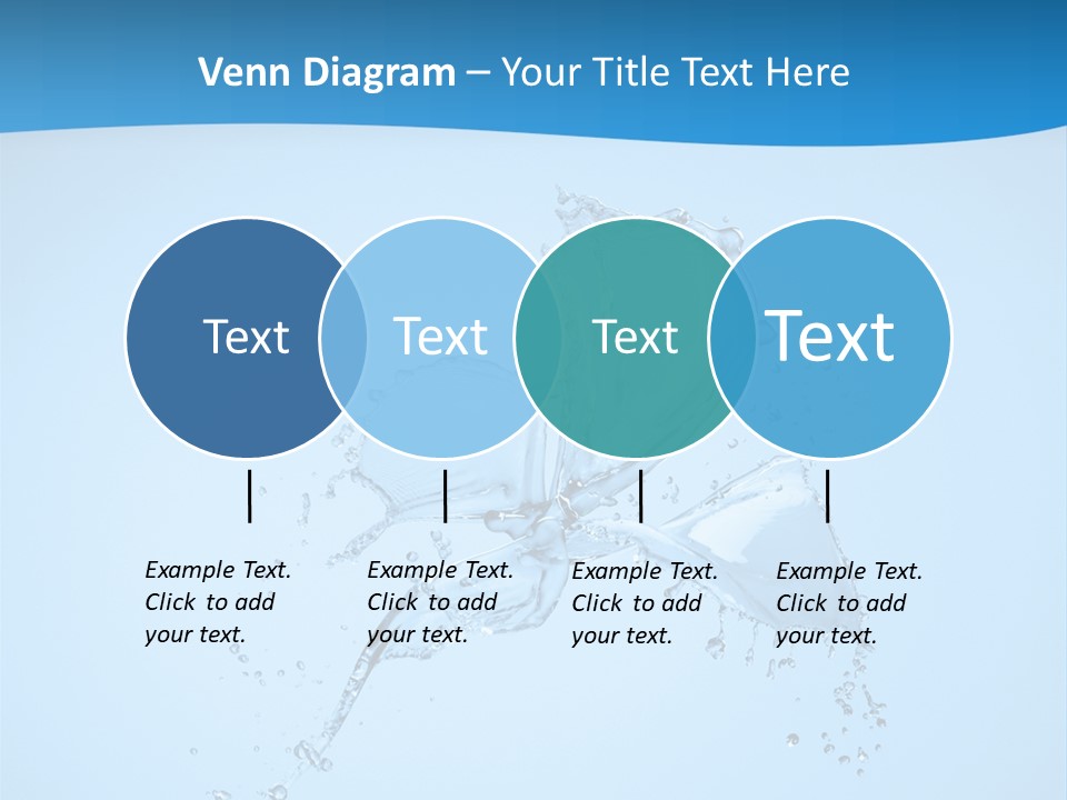 Isolated Shot Pour PowerPoint Template