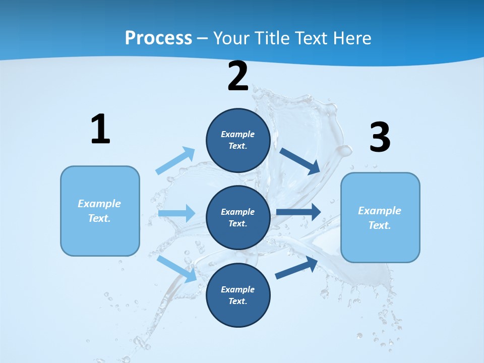 Isolated Shot Pour PowerPoint Template