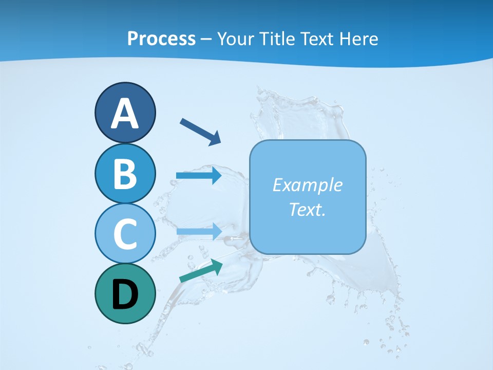 Isolated Shot Pour PowerPoint Template