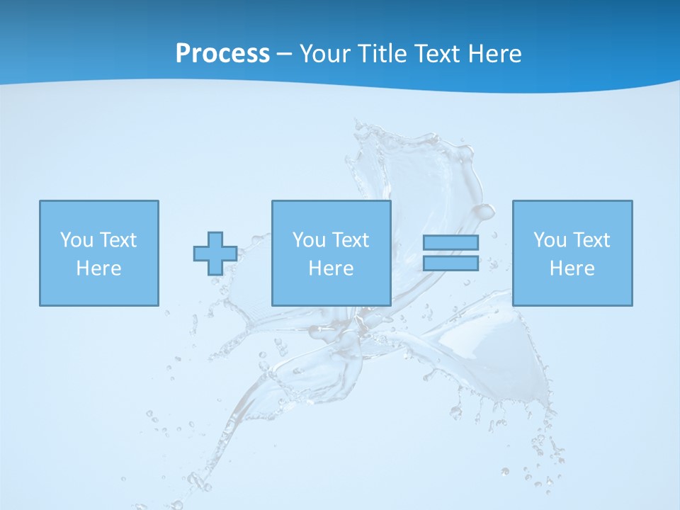 Isolated Shot Pour PowerPoint Template