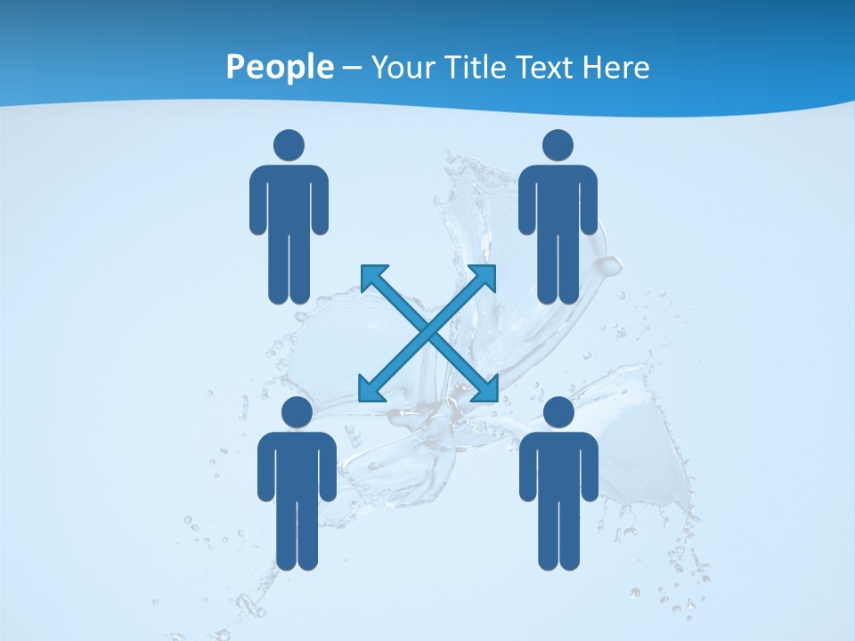 Isolated Shot Pour PowerPoint Template