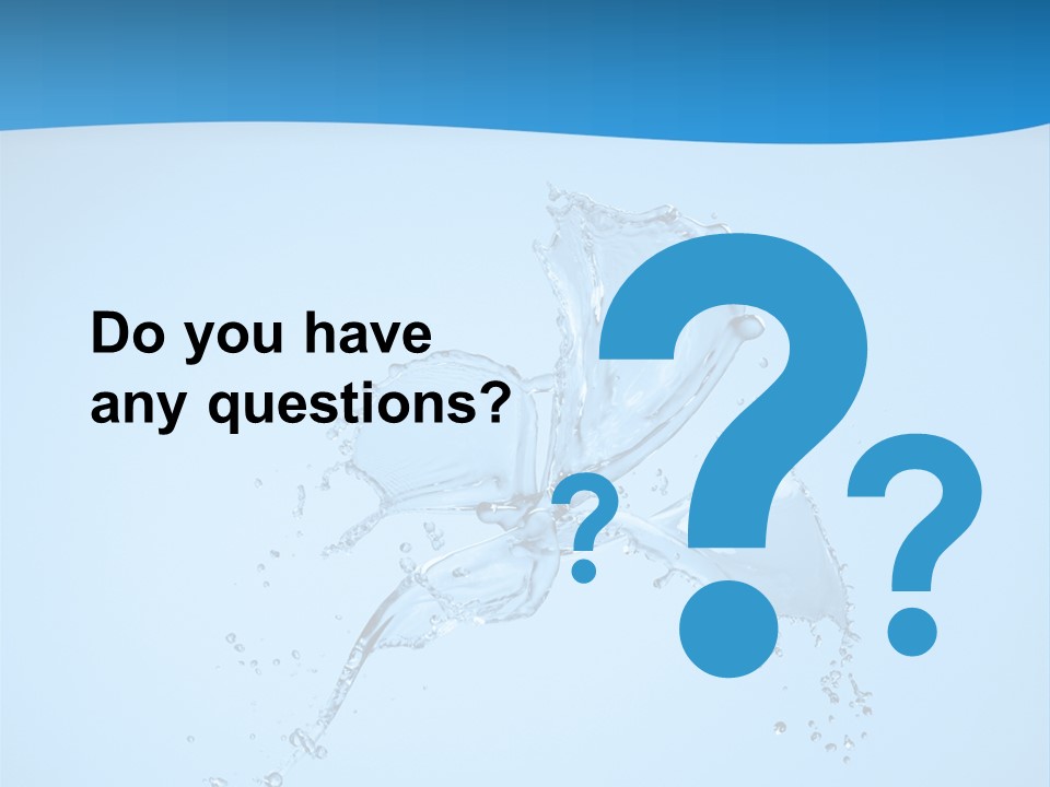 Isolated Shot Pour PowerPoint Template