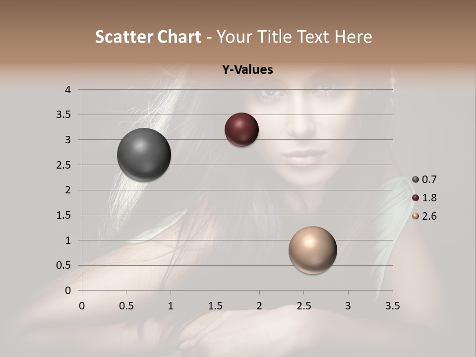 Perfect Dark Hair PowerPoint Template