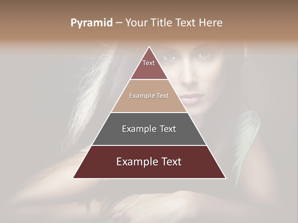 Perfect Dark Hair PowerPoint Template