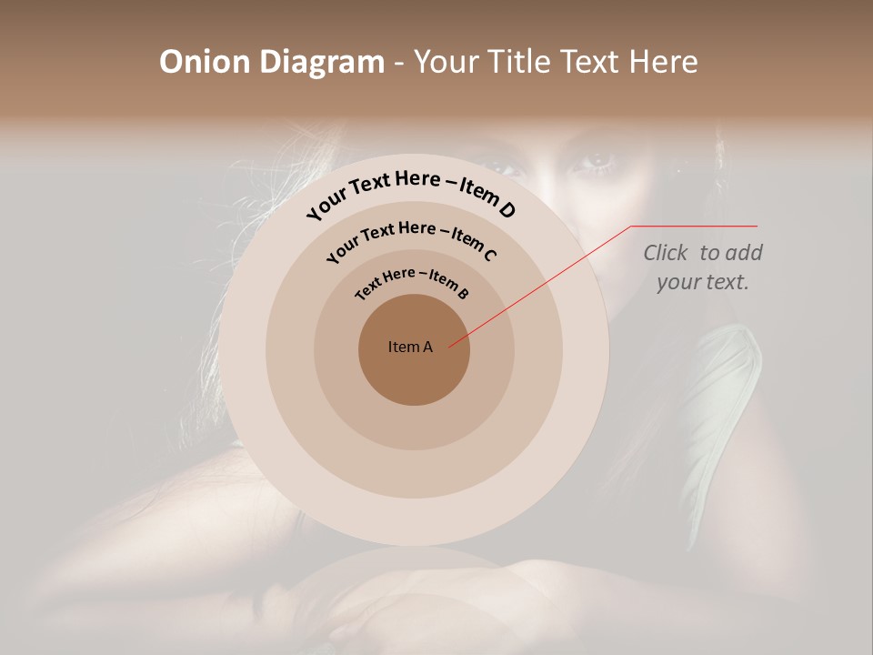 Perfect Dark Hair PowerPoint Template