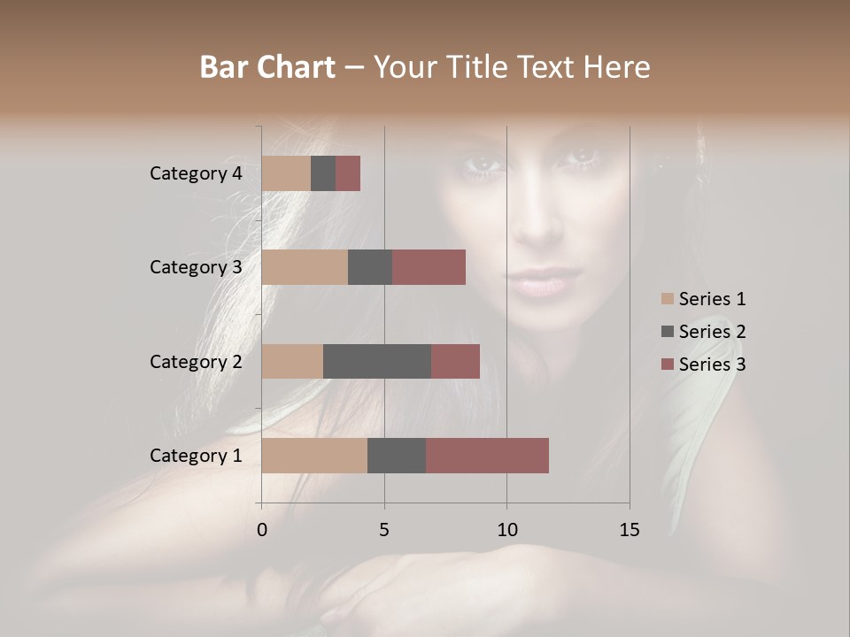 Perfect Dark Hair PowerPoint Template