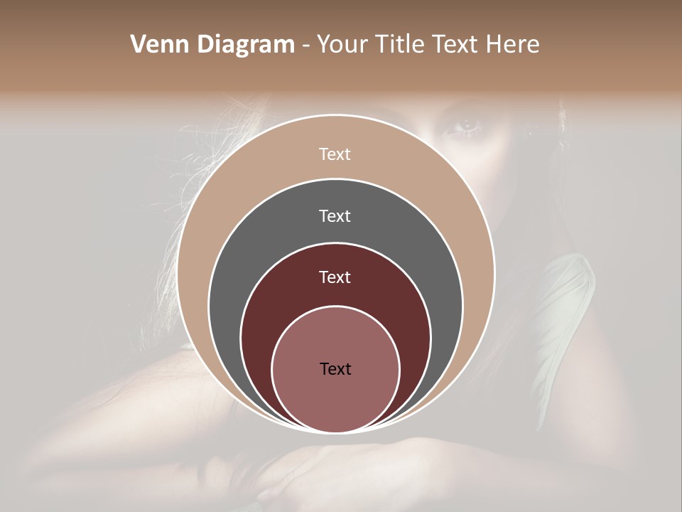 Perfect Dark Hair PowerPoint Template