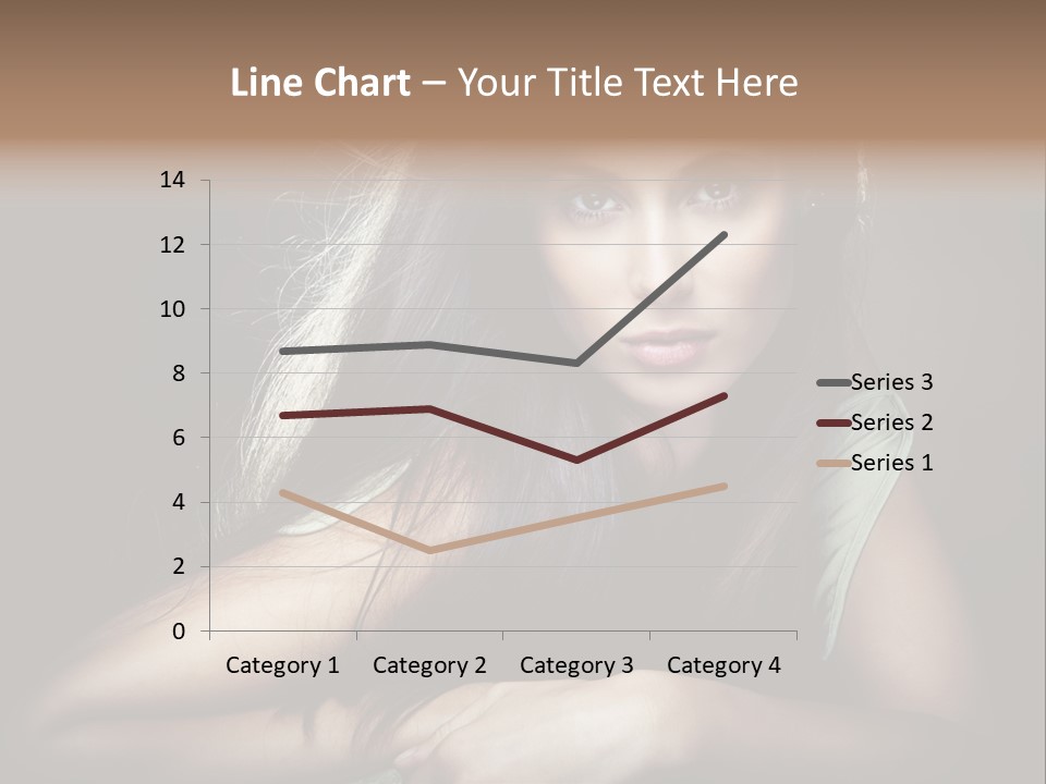 Perfect Dark Hair PowerPoint Template