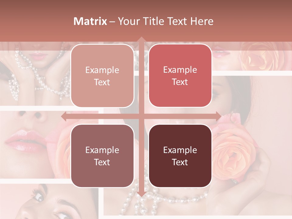 Flower Glamour Beautiful PowerPoint Template