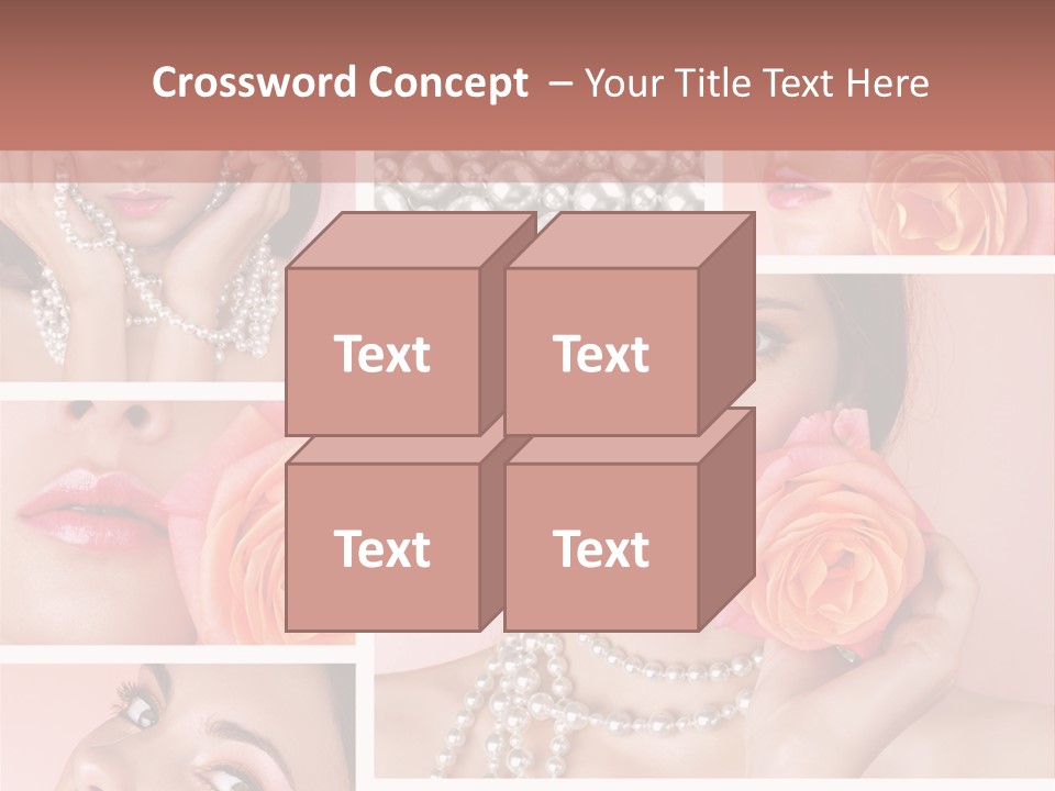 Flower Glamour Beautiful PowerPoint Template
