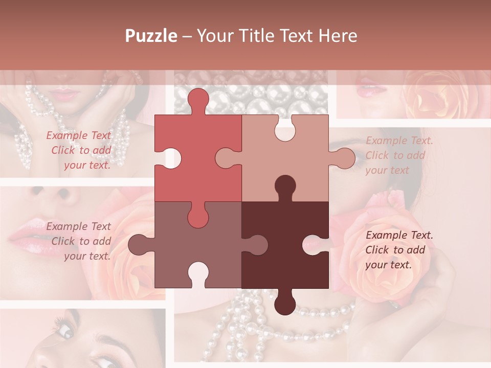 Flower Glamour Beautiful PowerPoint Template